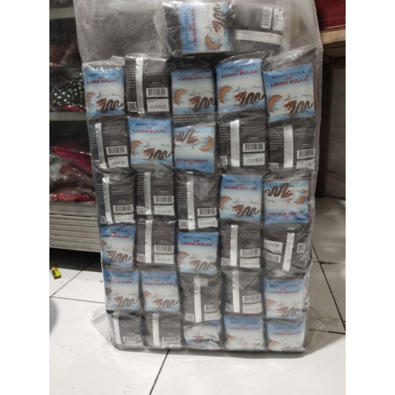 

Kopi Liong plus gula Khas Bogor Paket Usaha (10pak 20renteng) Bisa COD