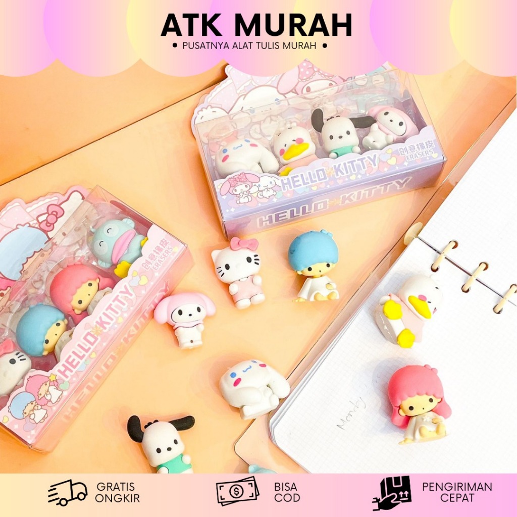 

HAPUSAN BOX MEWAH KT 1203-02 PENCIL ERASER LUCU ALAT TULIS SEKOLAH IMUT MURAH TERJANGKAU