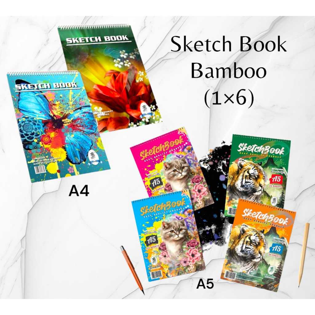 

SKETCH BOOK BAMBO UKURAN A4/A5