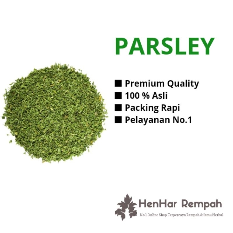 

Parsley 10 gr, 25 gr, 50 gr, 100 gr