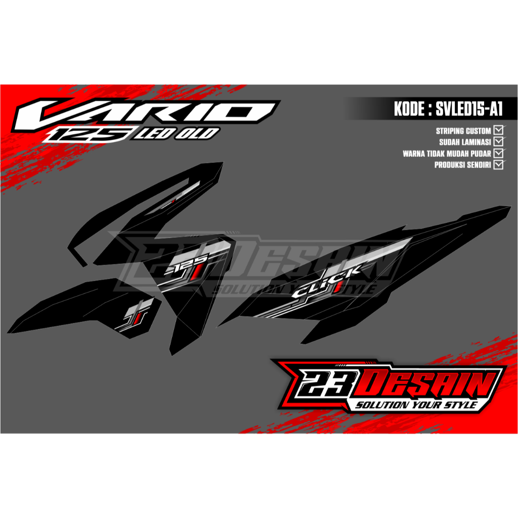 striping vario 125 led old malaysia striping vario new striping click malaysia sticker malaysia vari