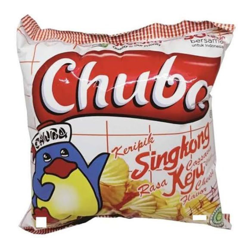 

Chiki chuba rasa singkong keju dan balado 1pcs