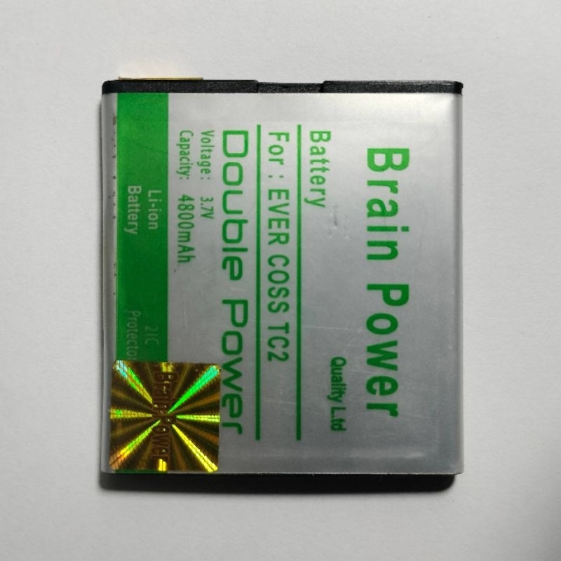 Baterai Double Power Brain Power Evercoss TC2
