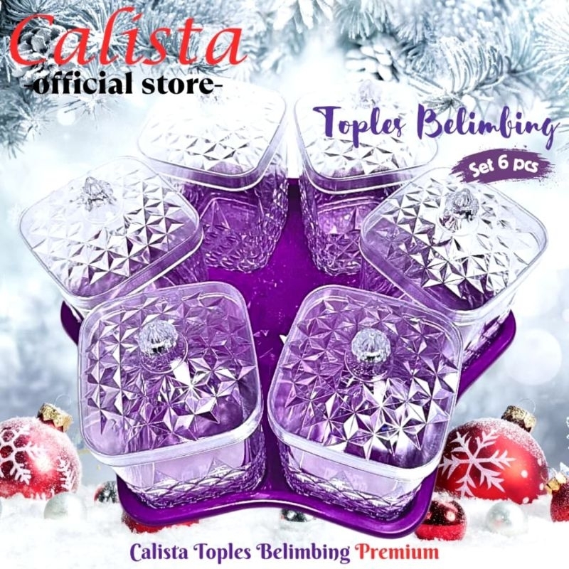 Toples Calista Belimbing Set 6 / Toples Set Belimbing / Toples Calista Premium