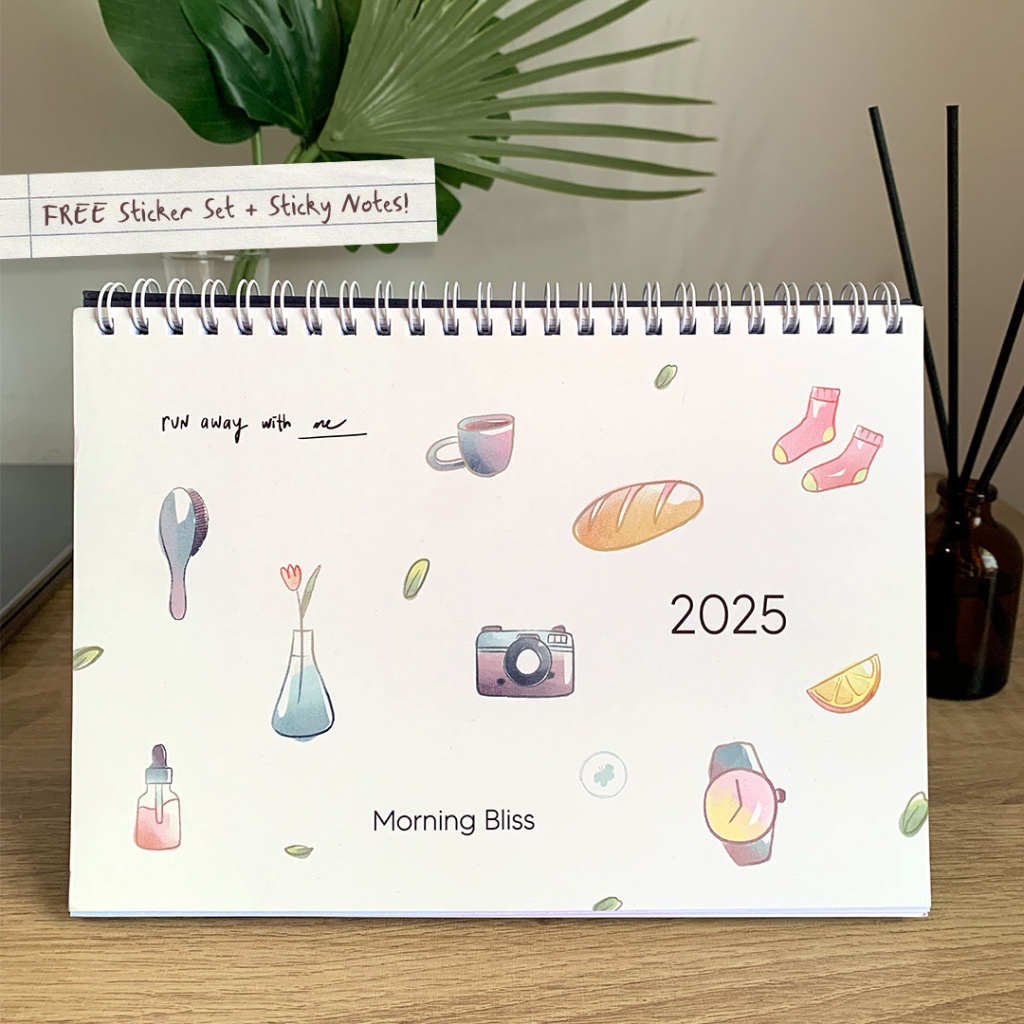 

Morning Bliss 2025 Calendar - Run Away With Me