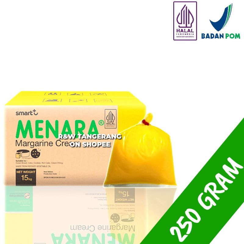 

Margarin Menara Repacked 250gr