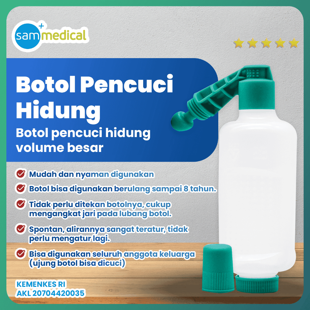 Entclear Nasal Wash Bottle / Botol Pencuci Hidung / Nasal Washing / Botol Cuci Hidung