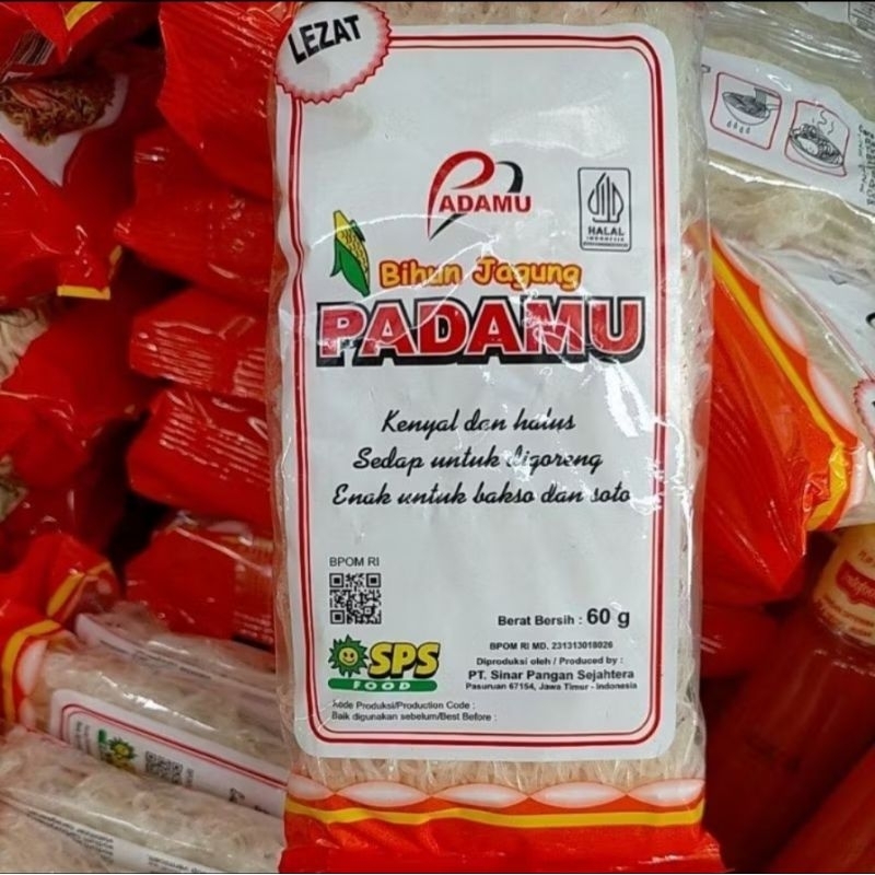 

Bihun jagung padamu 60gr