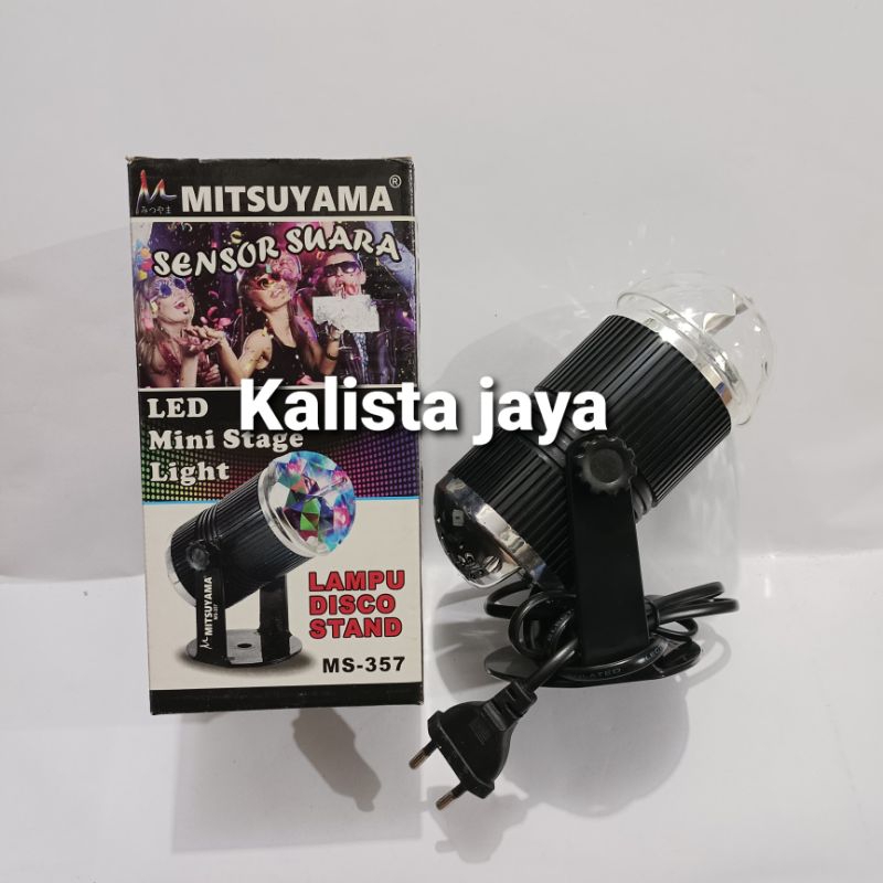 LAMPU DISCO STAND SENSOR SUARA MITSUYAMΜΑ