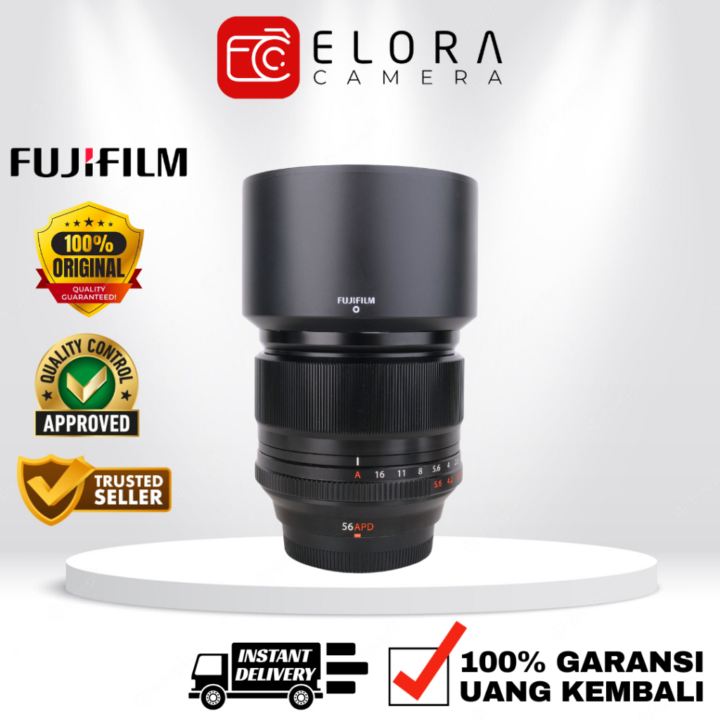 FUJIFILM XF 56mm F1.2 R APD FUJINON / Lensa FUJIFILM FUJINON XF 56 mm F 1.2 R APD