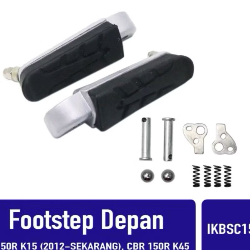 Footstep depan CBR150R 1set / step depan cbr150r standar ori
