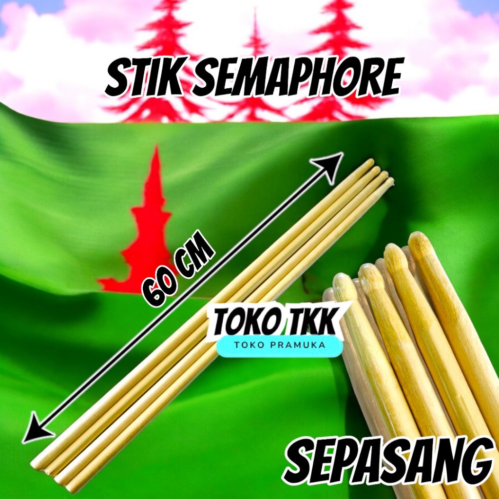 

Stik semaphore 60cm / stik semapor 60cm