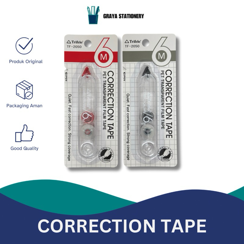 

Correction Tape Trifelo TF-2050 6m