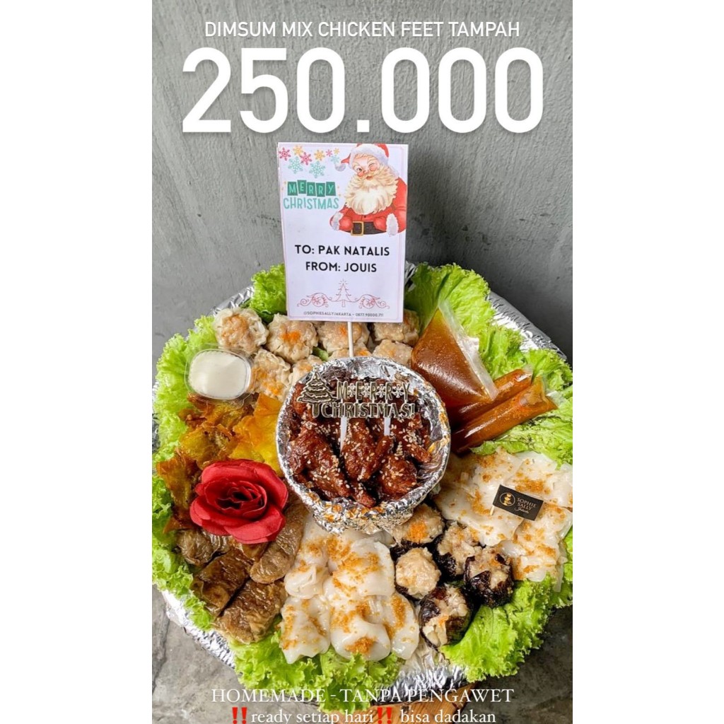 

Dimsum mix Chicken Feet Tampah - Hampers Natal / Christmas Edition - READY