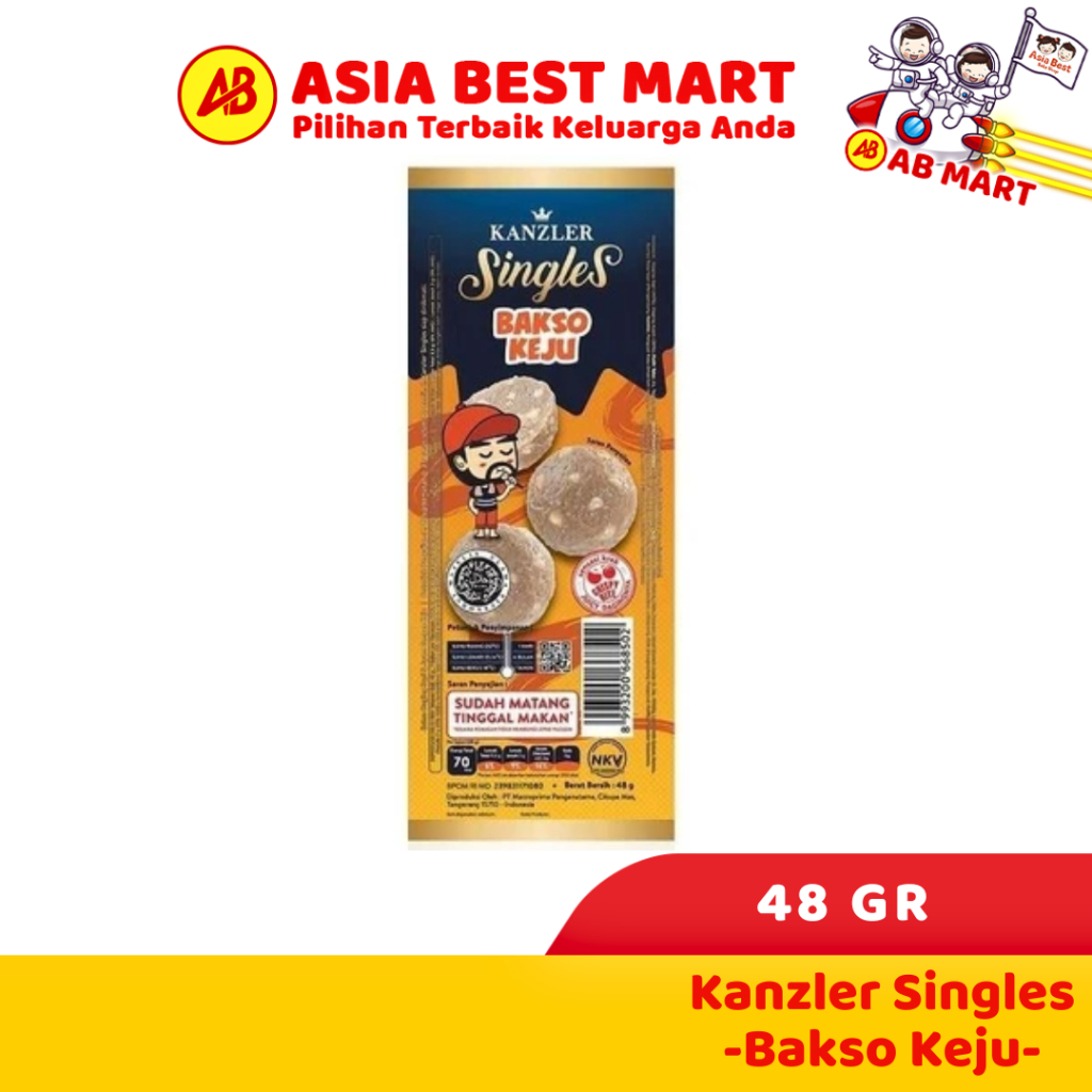 

Kanzler Singles Bakso Keju 48gr