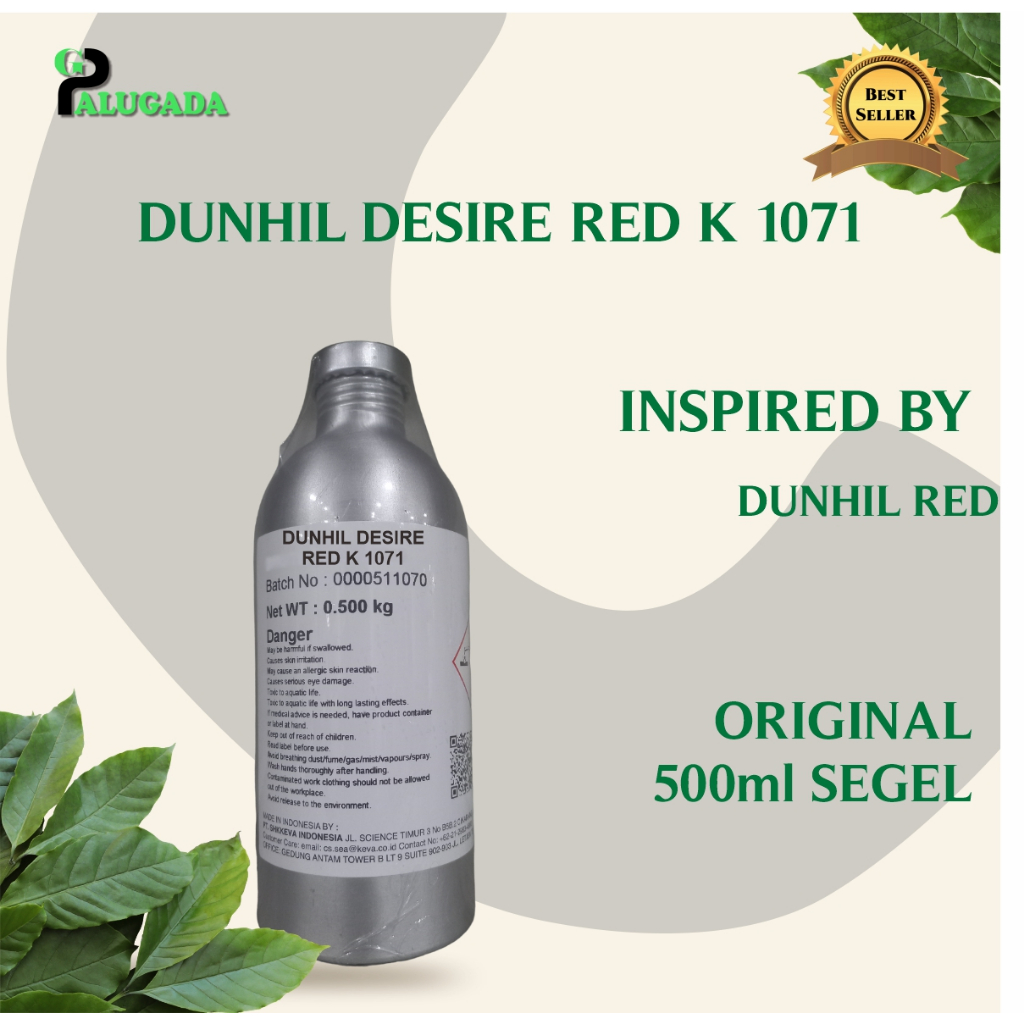 Bibit Parfum Murni DUNHIL DESIRE RED MAN K1071 | 500ml segel | KEVA