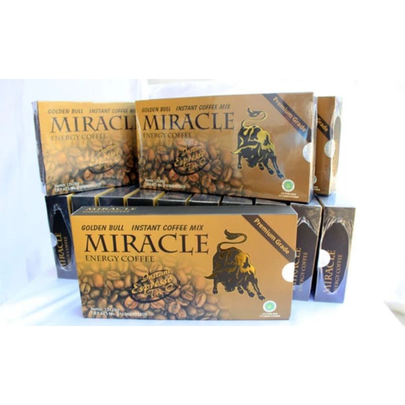 

Kopi Miracle Premium Grade isi 12 sachet/ box