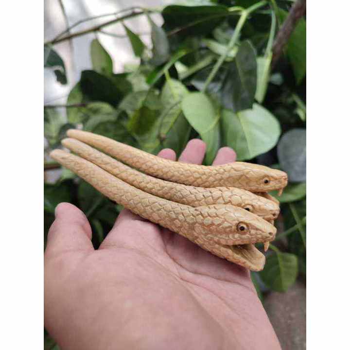 Once Kayu Kemuning Ukir Ular