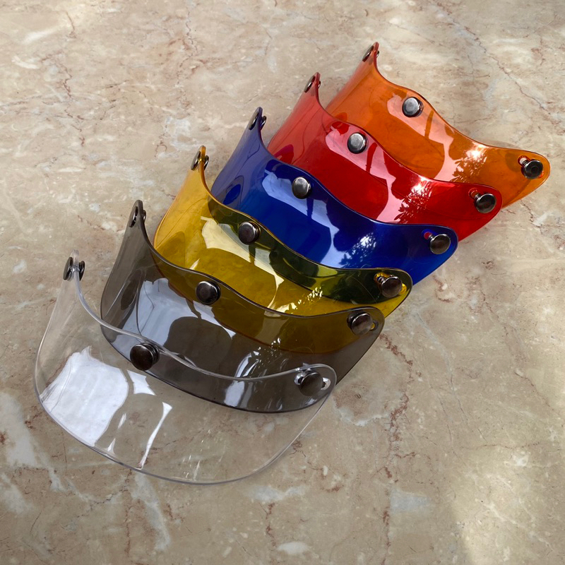 Cod pet helm universal premium bahan akrilik tebal untuk slimhead|cakil|bmx|bogo|chips| pria wanita 