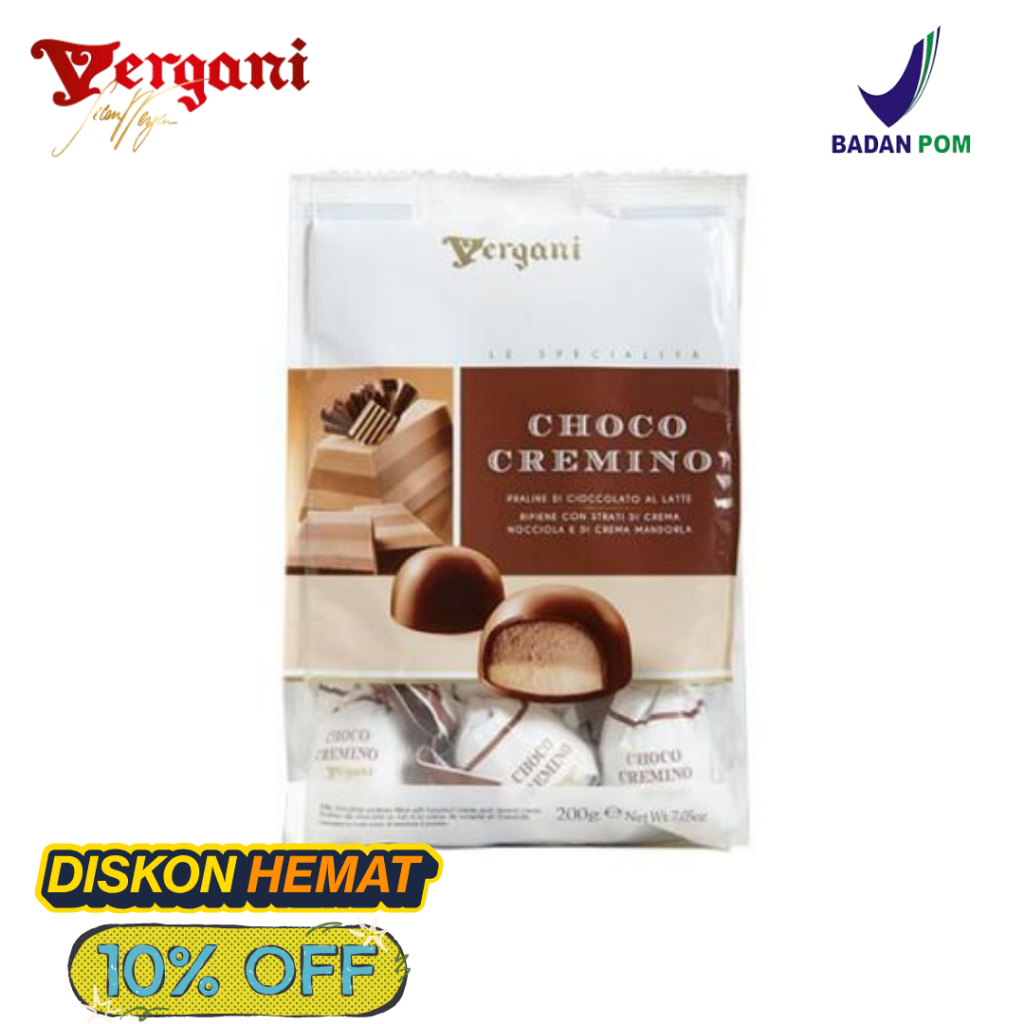 

Vergani Choco Cremino | Coklat Italia | 200gr