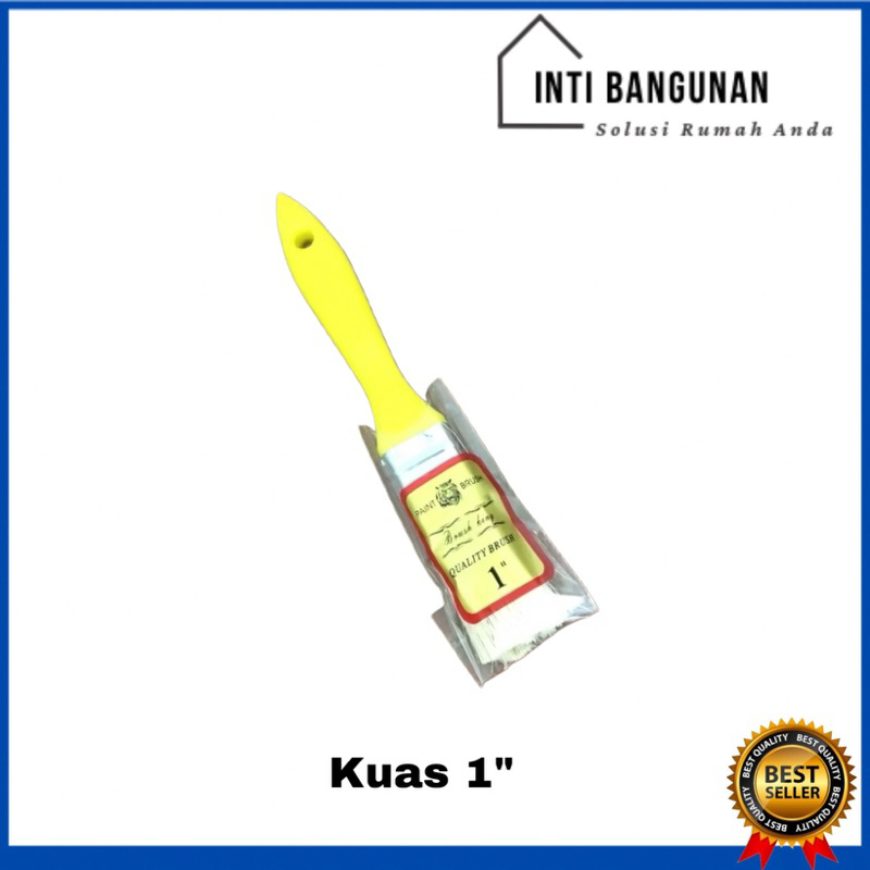 Kuas Cat 899 1” Inch Cat Minyak / Tembok / Dinding Gagang Plastik