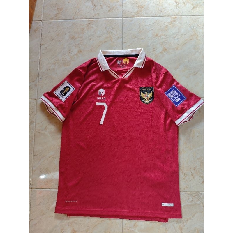 Jersey Timnas Indonesia Mills PI non-Original