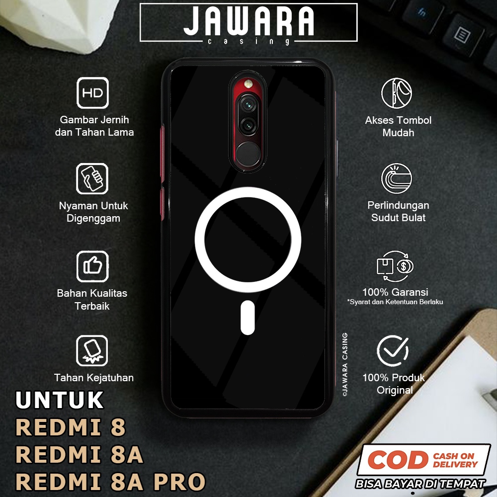 Case Redmi 8 8A 8A Pro Casing Redmi 8 8A 8A Pro [MAGS] Premium Case Glossy Case Hp Xiaomi Jawara Cas