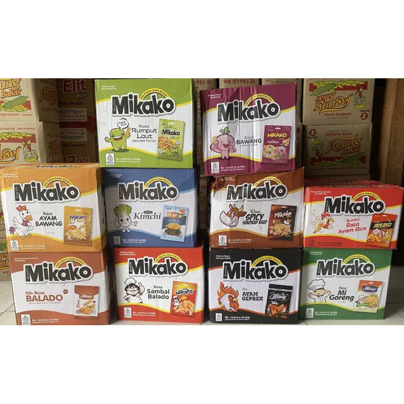 

MIKAKO SNACK (isi 10 per pack) 10 RIBU baca deskripsi !!!