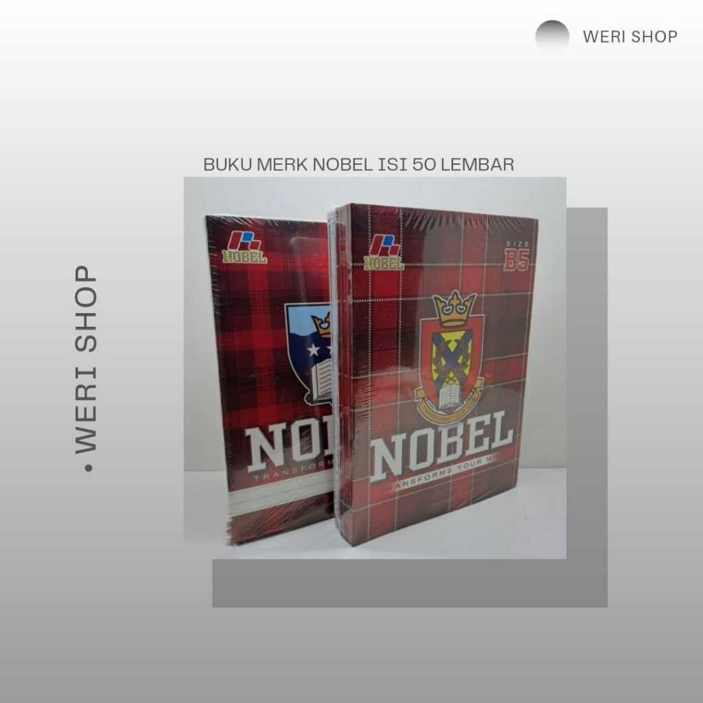 

BUKU TULIS NOBEL ISI 50 LEMBAR BERKUALITAS (1 PAK ISI 10 PCS)
