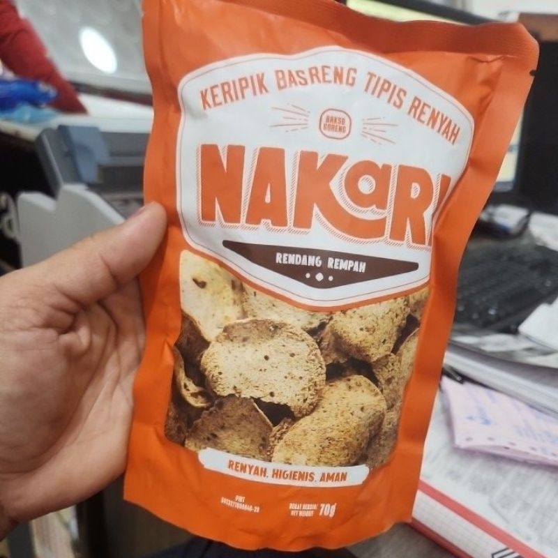 

KERIPIK BASRENG TIPIS RENYAH NAKARI 70GR