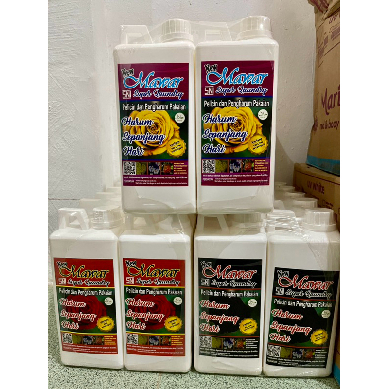 PARFUM LAUNDRY MERK MAWAR ISI 1 LITER