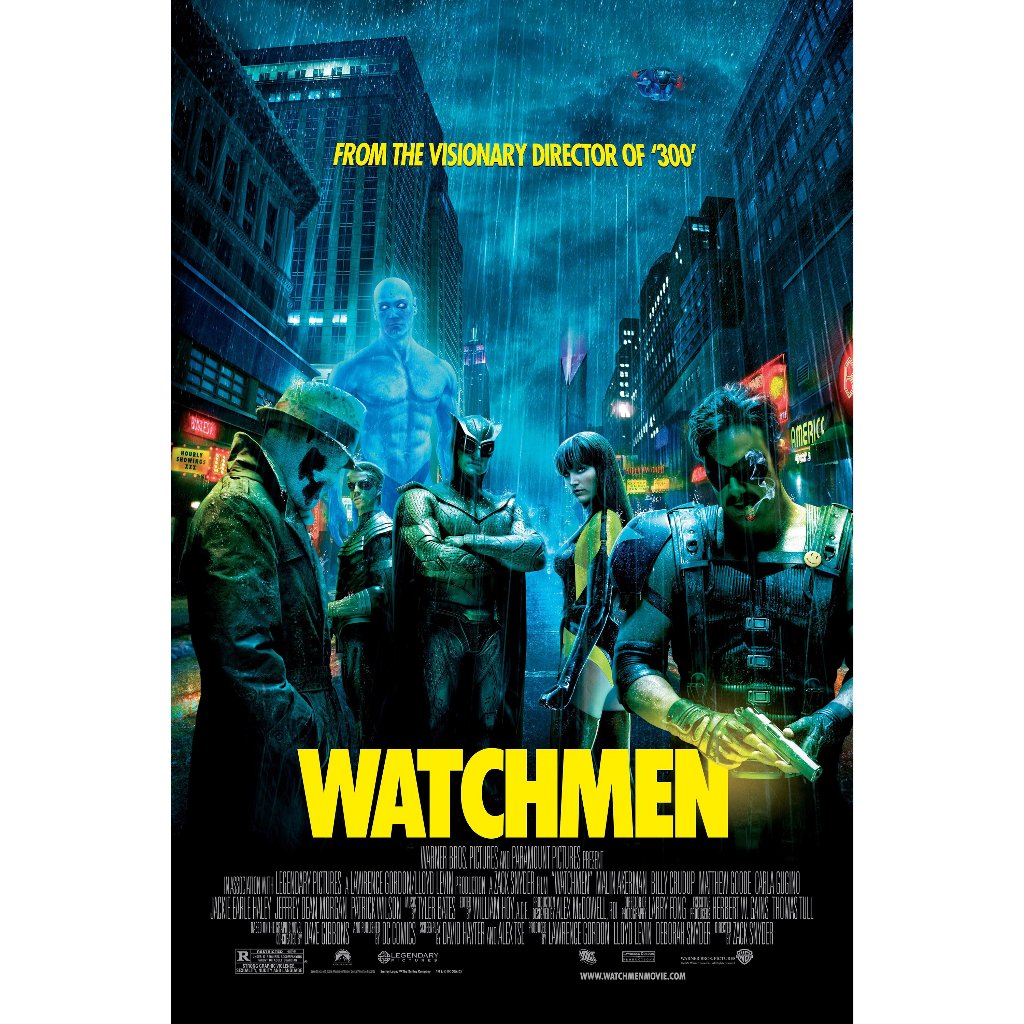 Film Dvd Watchmen 2009 High Quality Teks Indonesia