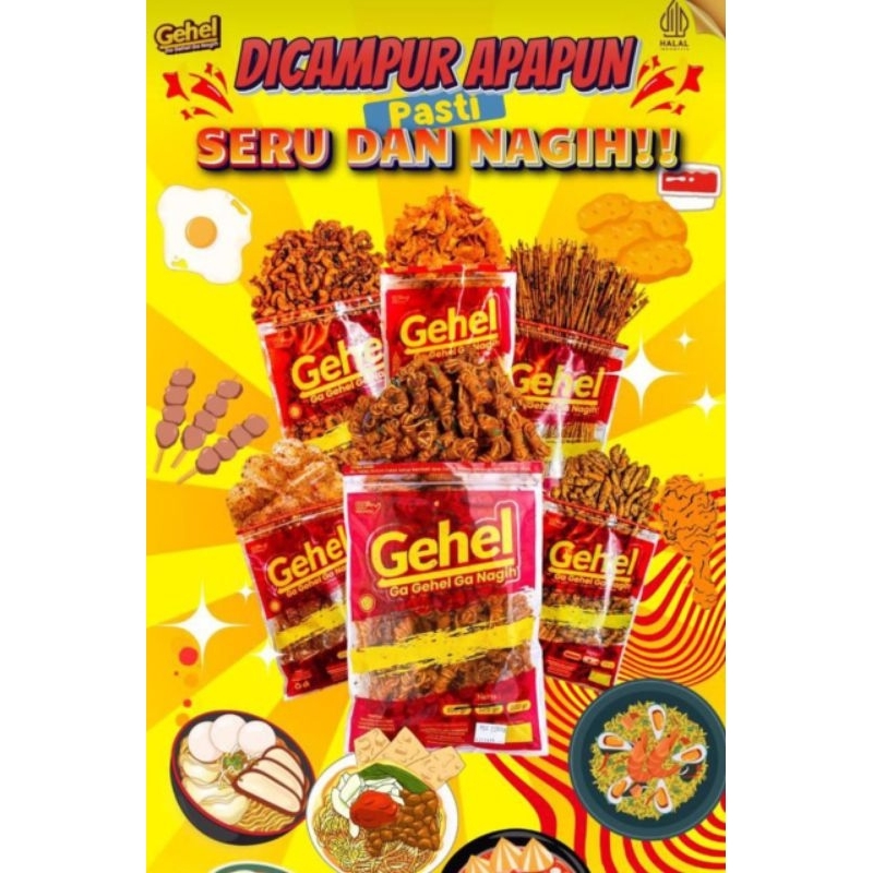 

Snack Gehel Pedas