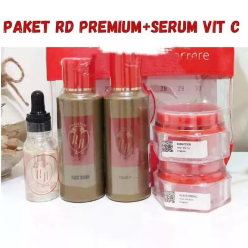 Paket RD Red Premium Skincare 100% Original