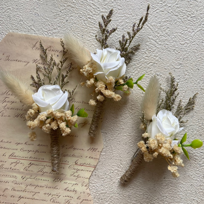 Boutonniere bunga jas boutonniere wedding pin jas wedding pin jas pria bros pria boutonniere groomsm