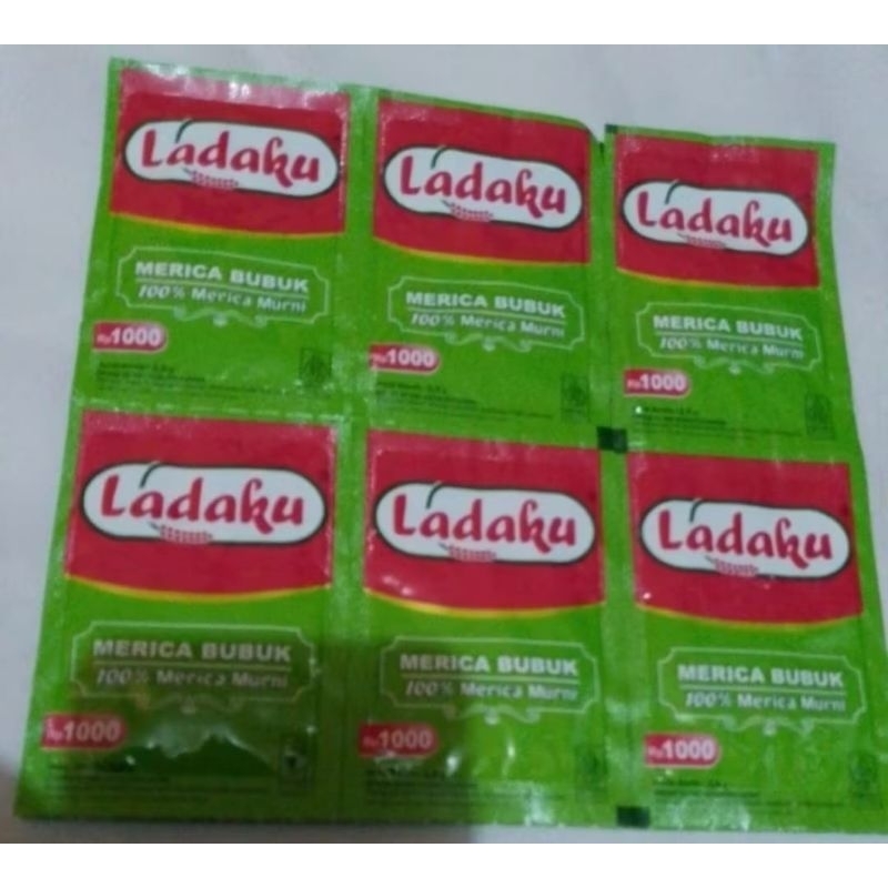 Ladaku mrica bubuk kemasan rencheng