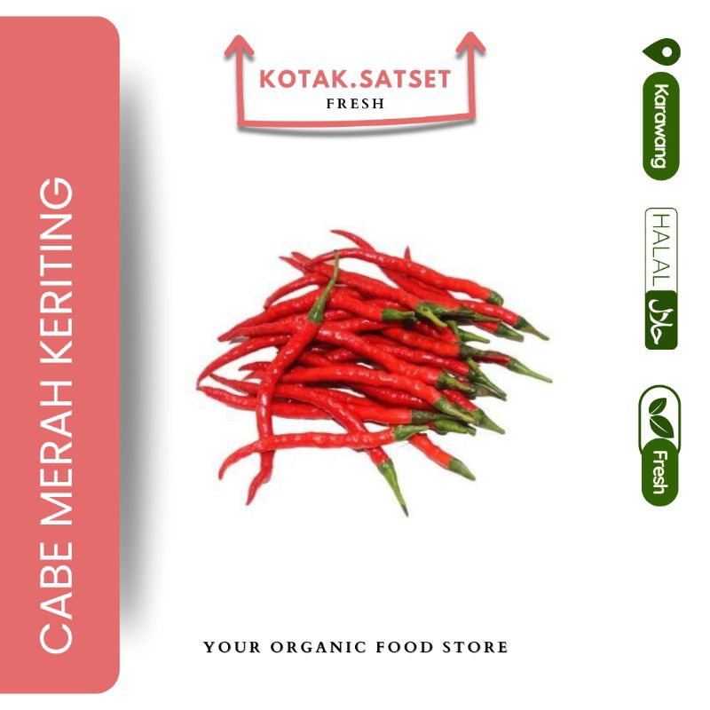 

Cabe Merah Keriting Kotak Saset Fresh