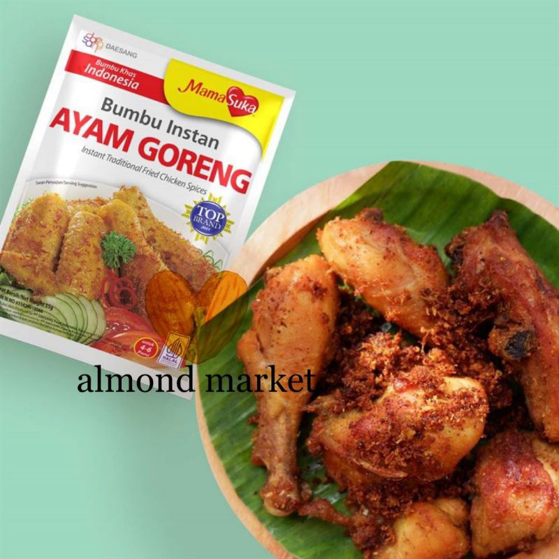 

Mamasuka Bumbu Instan Ayam Goreng 35gr x 10pcs