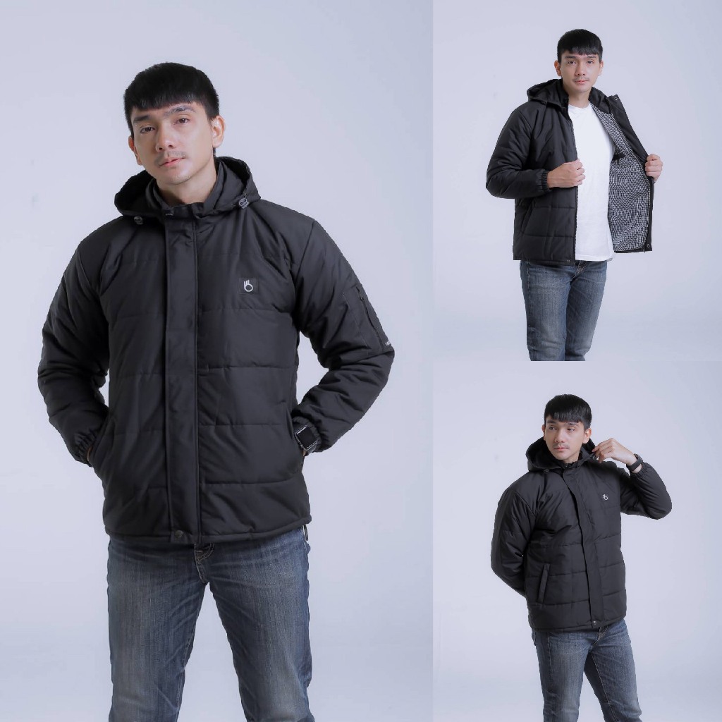 Jaket Puffer Gelembung Kembung Ultralight Hangat Pria Wanita Waterproof Windbreaker Gunung Outdoor