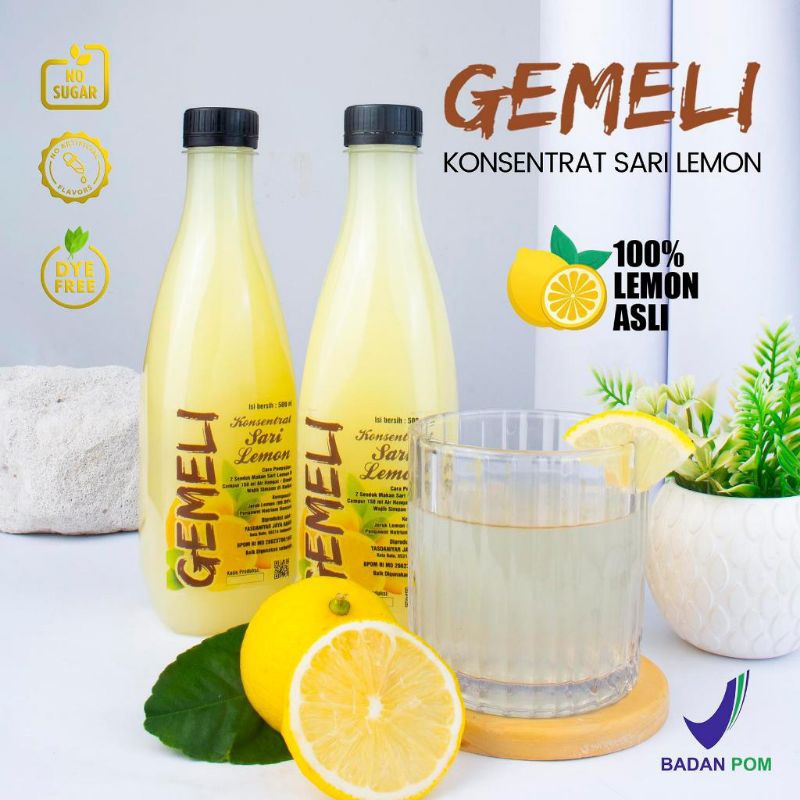 

ADEJAYA - SARI LEMON ASLI MURNI KUALITAS TERBAIK RESMI BPOM 1000ML