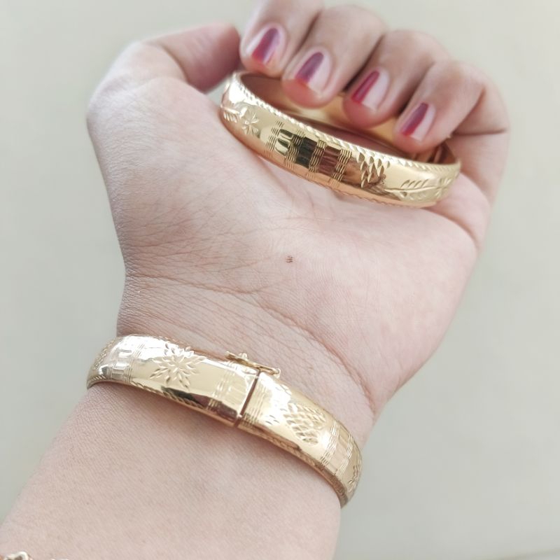 Gelang Bangkok wanita Swasa kuning selamanya (aksesoris perhiasan)