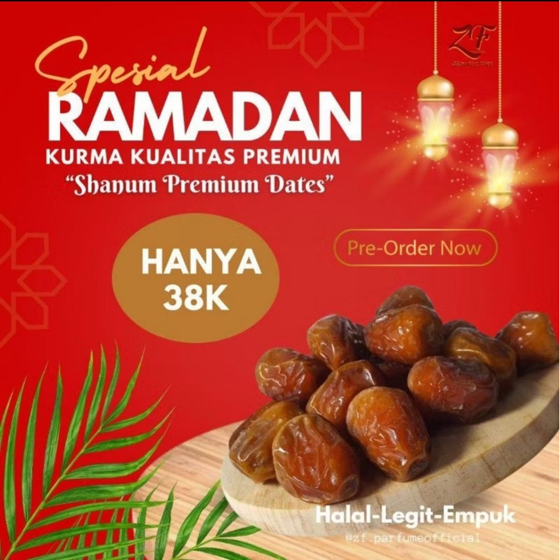 

ZF Kurma Shanum Spesial Ramadhan