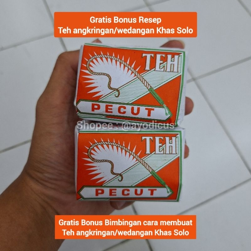 

Teh Solo - Teh Pecut Merah BESAR 80 gr (Ukuran 2x dari biasa) - Ginastel Wagistel - Wangi Kental - Teh Angkringan - Teh Wedangan - Teh Khas Solo