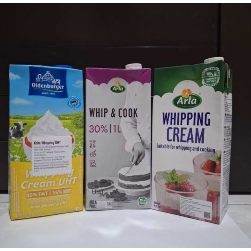 

arla whiping cream 1 liter