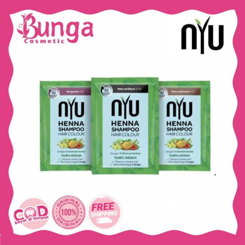 NYU Henna Shampo Hair Color