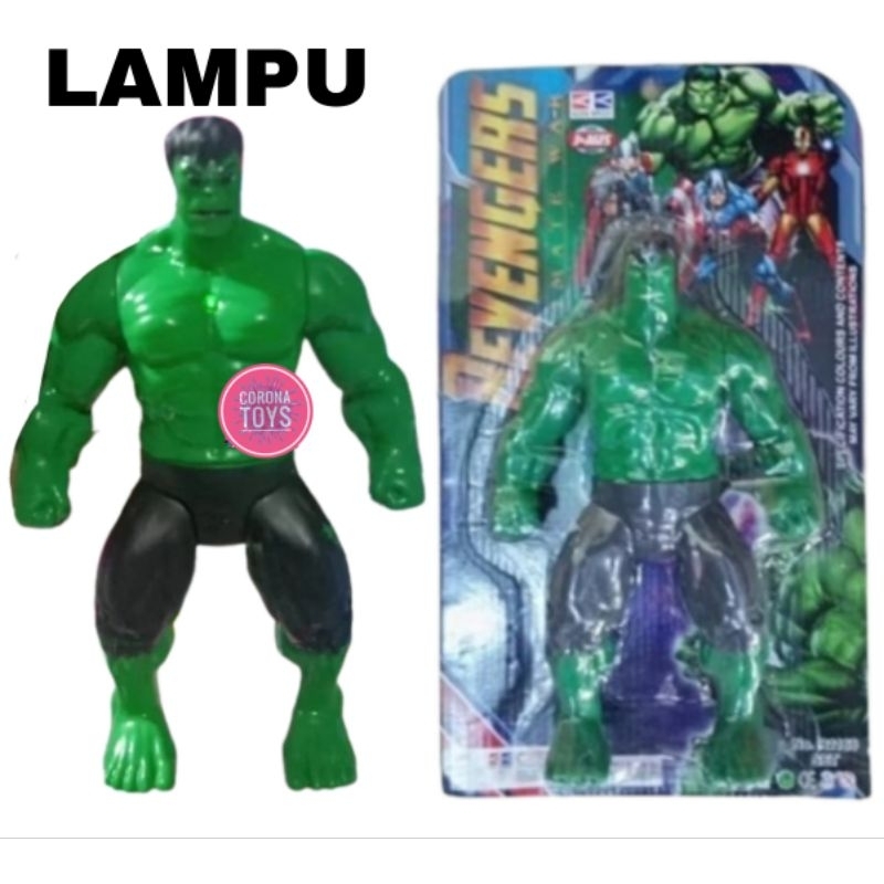 Cod Promo Mainan Murah Anak Robot Hulk Lampu / Mainan Robot / Robot