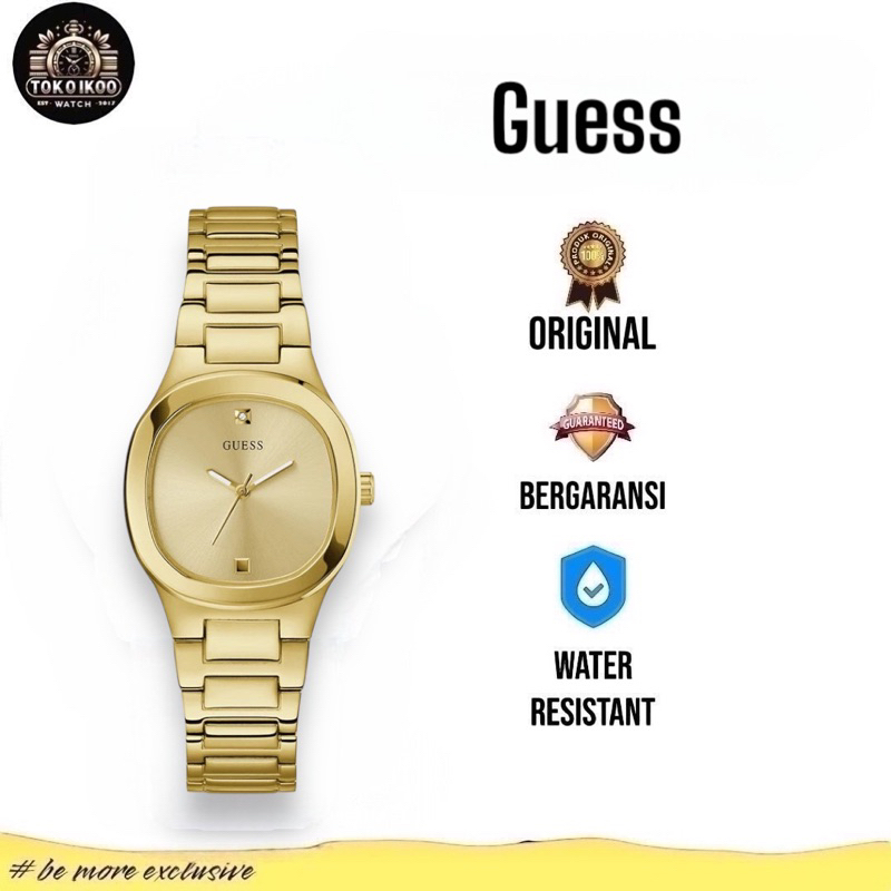 Jam Tangan Wanita Guess EVE Gold GW0615L2 Original