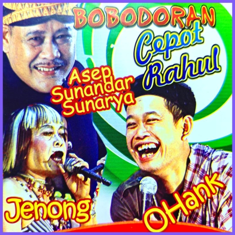 Kaset VCD Bodoran Wayang Golek Lakon Cepot Rahul Dalang Asep Sunandar
