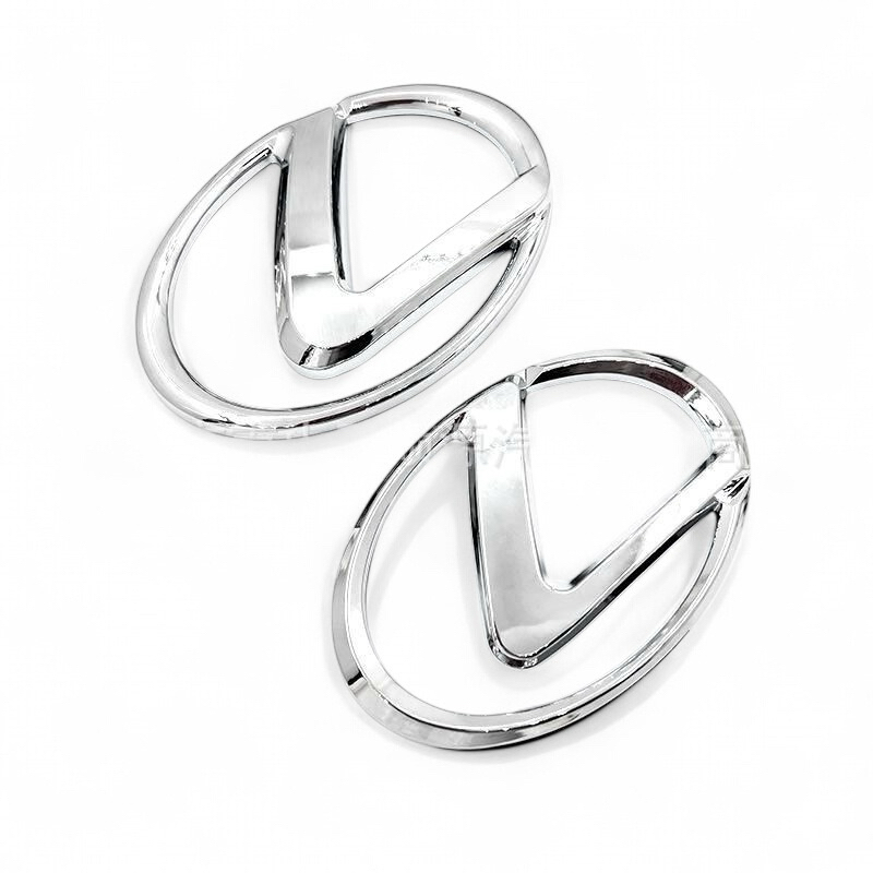 Emblem Logo Mobil LEXUS CHROME