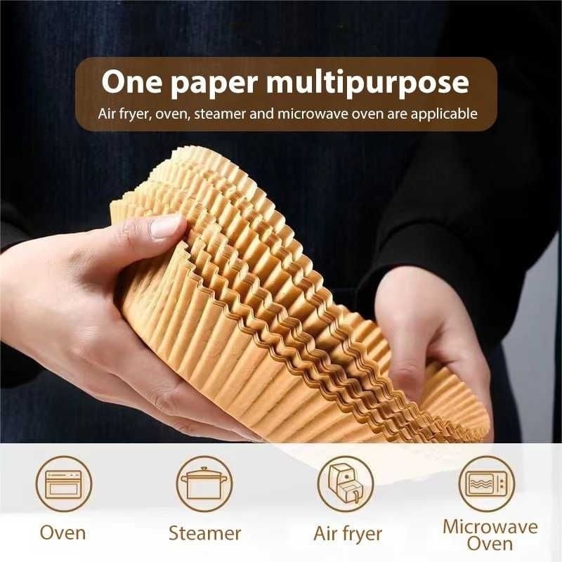 

Kertas Alas Air Fryer Paper Liner Oilproof 16cm 50 PCS - XK16